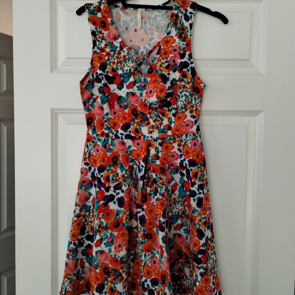 Floral Sleeveless Dress